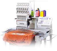 brother single head embroidery machine